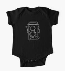 Old Camera || Photograpy (White) One Piece - Short Sleeve