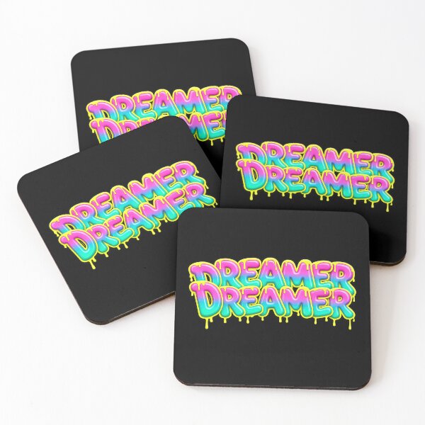 Item preview, Dreamer Retro 90s Graffiti Bubble Letters Slime designed and sold by krish-prints.