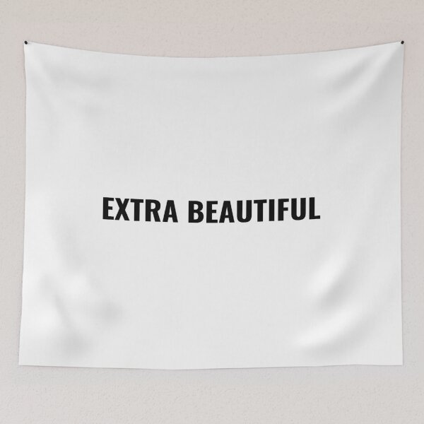 Item preview, Extra Beautiful T-Shirt – Plus Size Body Positivity Tee | Uncle Jichuan designed and sold by Uncle-Jichuan.