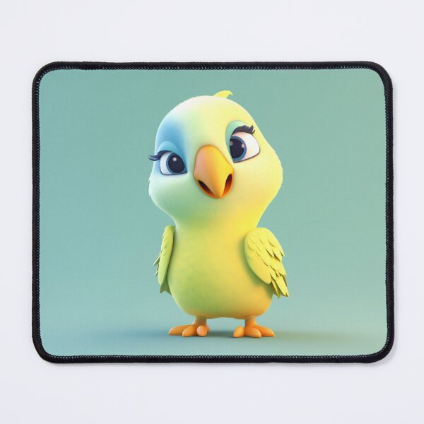 Item preview, Cute Little Bird Pastel Mint Artwork designed and sold by PrimePrintLab.