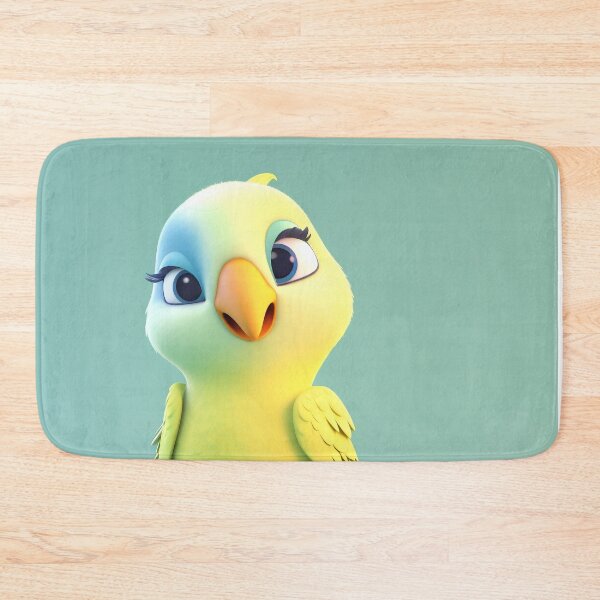 Item preview, Cute Little Bird Pastel Mint Artwork designed and sold by PrimePrintLab.