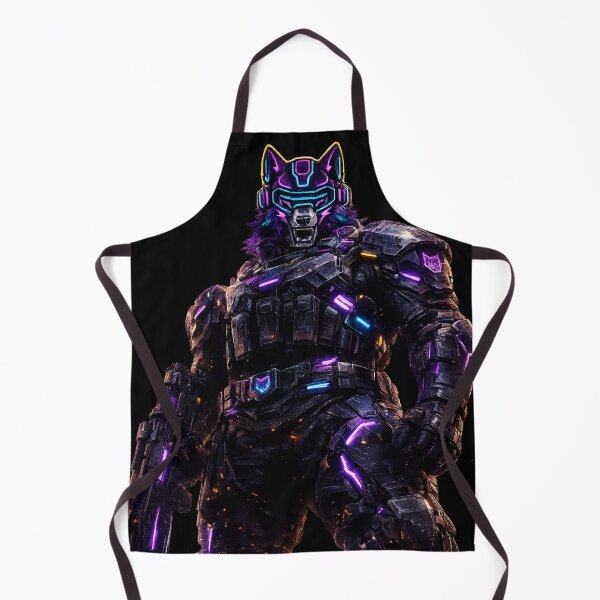 Item preview, Cyber Wolf Mech Soldier designed and sold by Idans.