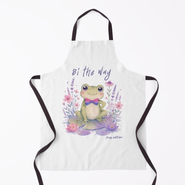 Item preview, Bi the Way Frog — Cute Bisexual Pride LGBTQ Cottagecore Soft Aesthetic Gift designed and sold by SillentDesign.