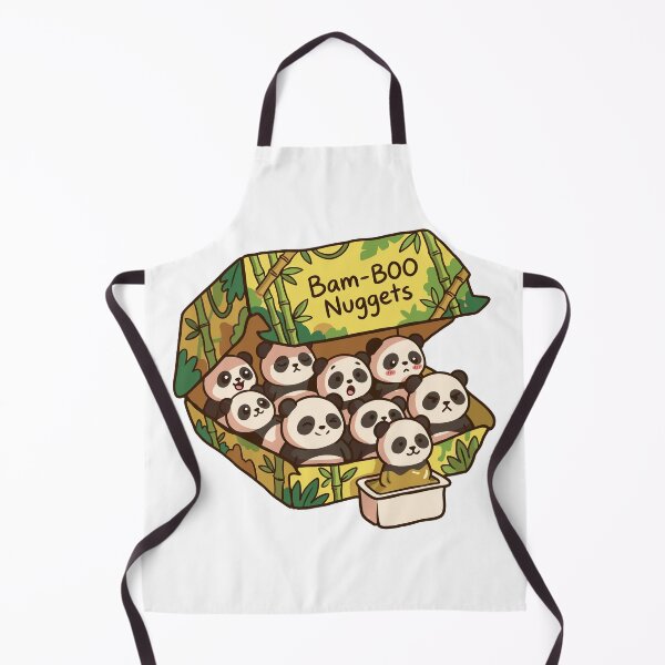 Item preview, Bam-BOO Nuggets Panda Fast Food designed and sold by RedHDesign.
