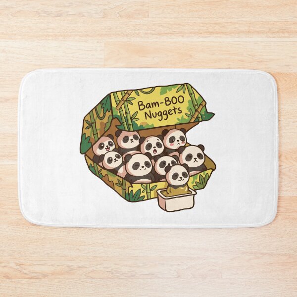 Item preview, Bam-BOO Nuggets Panda Fast Food designed and sold by RedHDesign.