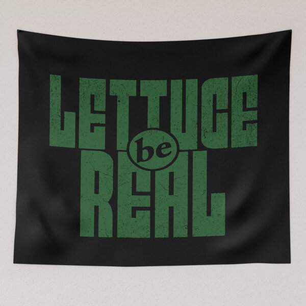 Item preview, Lettuce be Real designed and sold by TexturaMint.