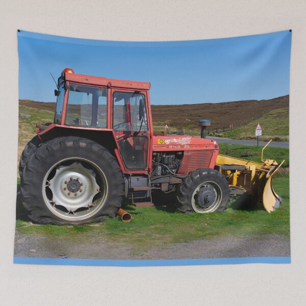 Item preview, Tan Hill Inn Tractor designed and sold by Alisonchambers2.