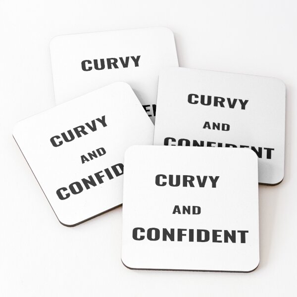 Item preview, Curvy And Confident T-Shirt – Body Positivity Plus Size Tee | Uncle Jichuan designed and sold by Uncle-Jichuan.