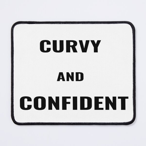 Item preview, Curvy And Confident T-Shirt – Body Positivity Plus Size Tee | Uncle Jichuan designed and sold by Uncle-Jichuan.