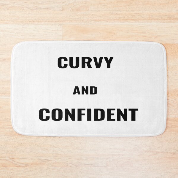 Item preview, Curvy And Confident T-Shirt – Body Positivity Plus Size Tee | Uncle Jichuan designed and sold by Uncle-Jichuan.