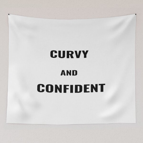Item preview, Curvy And Confident T-Shirt – Body Positivity Plus Size Tee | Uncle Jichuan designed and sold by Uncle-Jichuan.