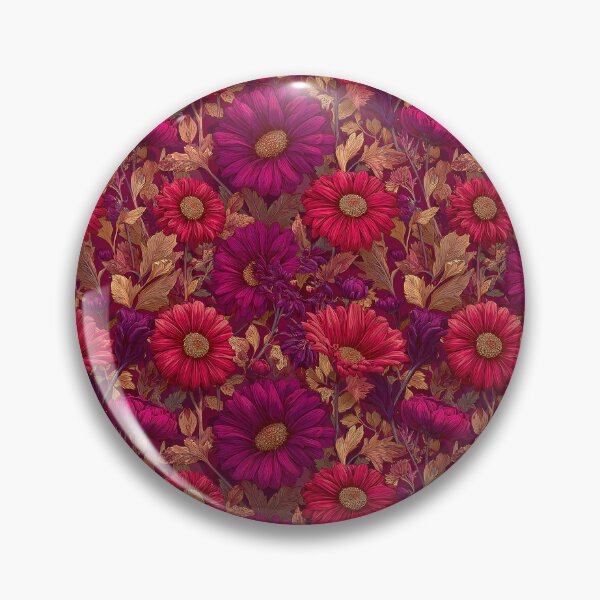 Item preview, Petaled Daisy Texture  - Botanical Garden Pattern   - Christmas Gift Baskets designed and sold by RoyalStarsPatts.