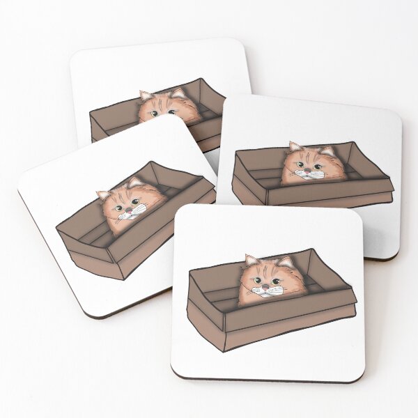 Item preview, Orange Cat In Box designed and sold by JMVisuals28.