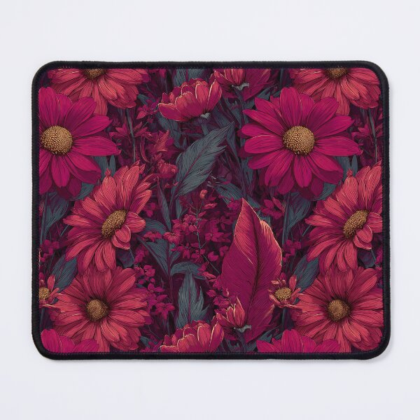 Item preview, Ornamental Daisy Flower - Botanical Garden Pattern - Christmas Gift Ideas designed and sold by RoyalStarsPatts.