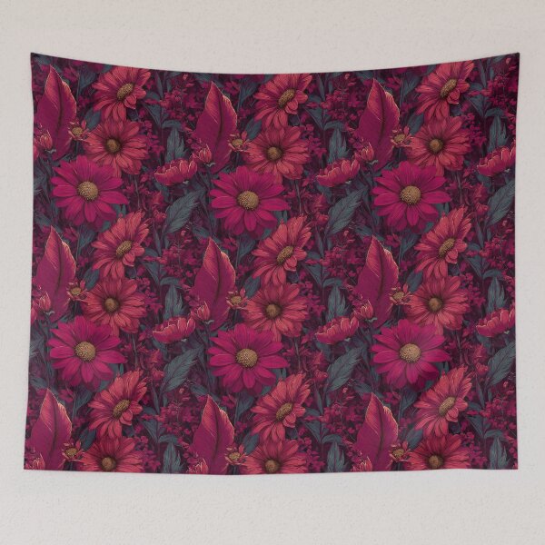 Item preview, Ornamental Daisy Flower  - Botanical Garden Pattern   - Christmas Gift Ideas designed and sold by RoyalStarsPatts.