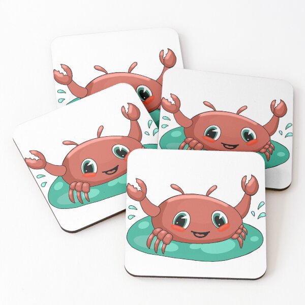 Item preview, Happy little crab designed and sold by LeisuretimeArt.