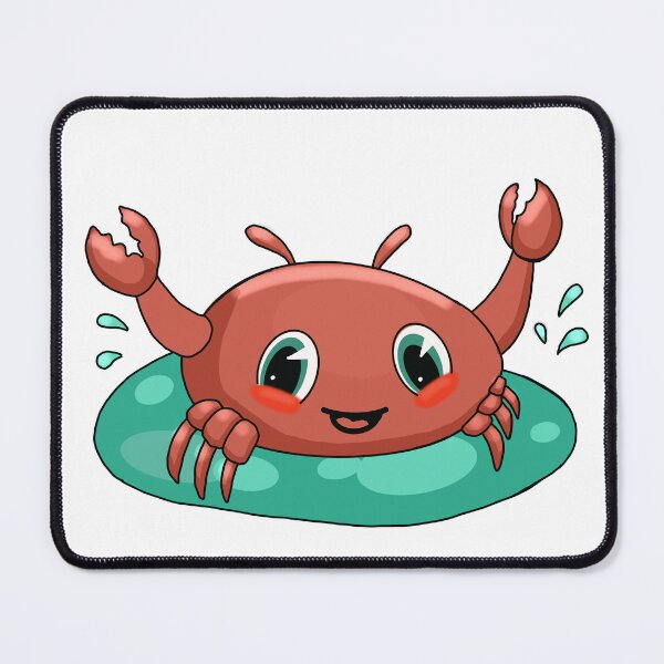 Item preview, Happy little crab designed and sold by LeisuretimeArt.