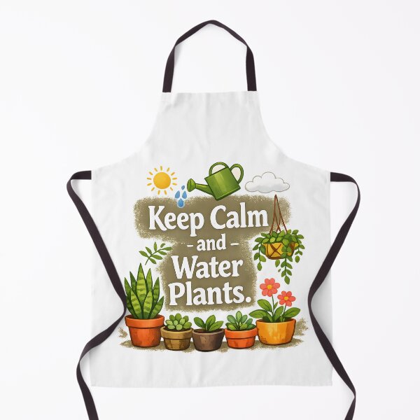 Item preview, Keep Calm and Water Plants – Cute Gardening Lover Design designed and sold by blankTeeShirt.