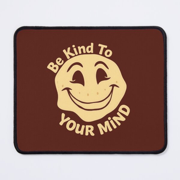 Item preview, Be Kind To Your Mind: Retro Melted Smiley Face Art designed and sold by artlife4.