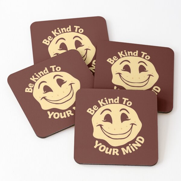Item preview, Be Kind To Your Mind: Retro Melted Smiley Face Art designed and sold by artlife4.