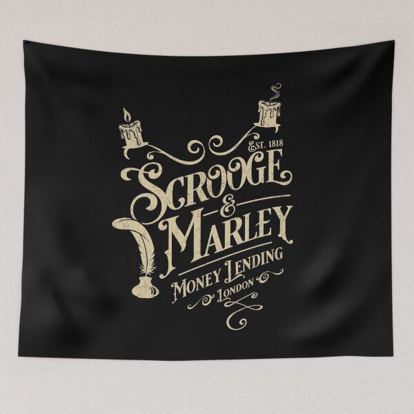 Item preview, Scrooge And Marley - Money Lending designed and sold by Candywrap Studio.