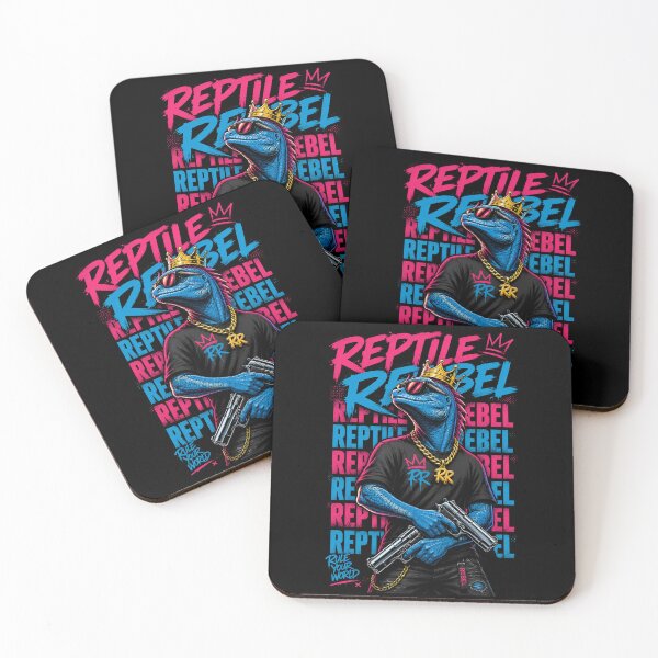 Item preview, Reptile Rebel Gangster Lizard | Cool Streetwear Design designed and sold by FocusedPatterns.