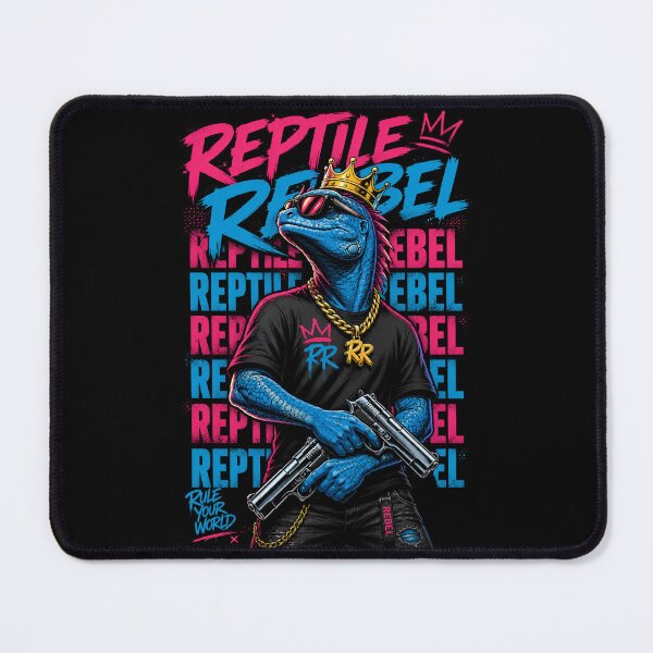 Item preview, Reptile Rebel Gangster Lizard | Cool Streetwear Design designed and sold by FocusedPatterns.