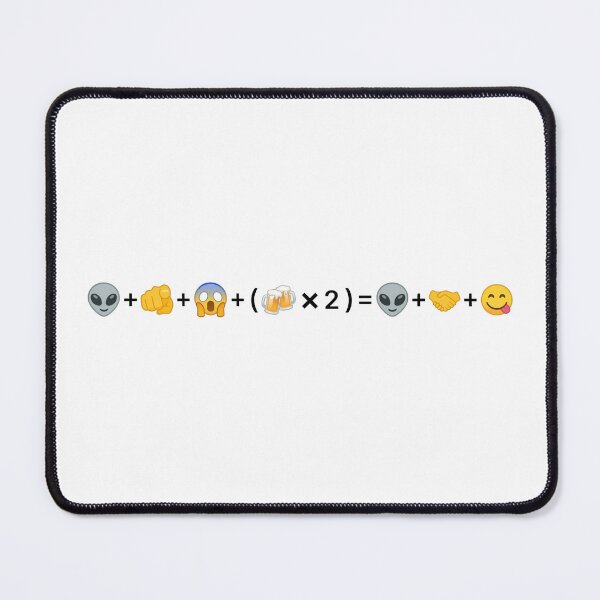 Item preview, Alien Beer Diplomacy Funny Meme Equation designed and sold by Talk to Alien UFO.