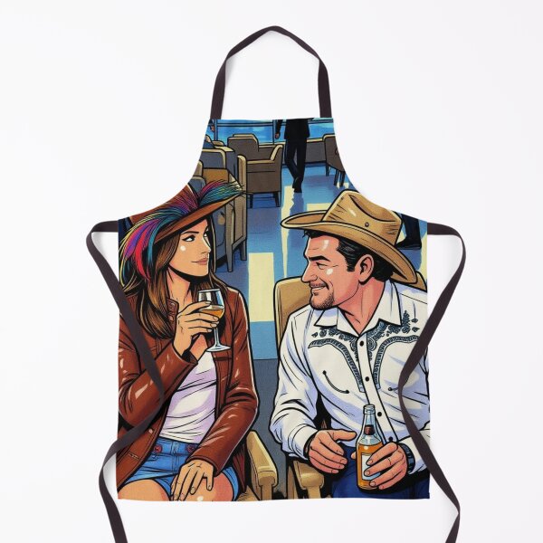 Item preview, Lederbraun Der Cowboy und die Dame designed and sold by pjd94.