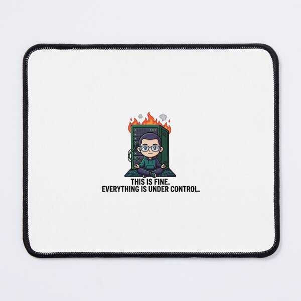 Item preview, This Is Fine Everything Is Under Control designed and sold by IntrovertEngineer11.