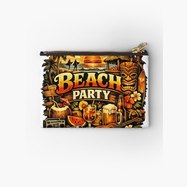 Item preview, Beach Party – Vintage Summer Vibes Design designed and sold by MAMPYBASS.