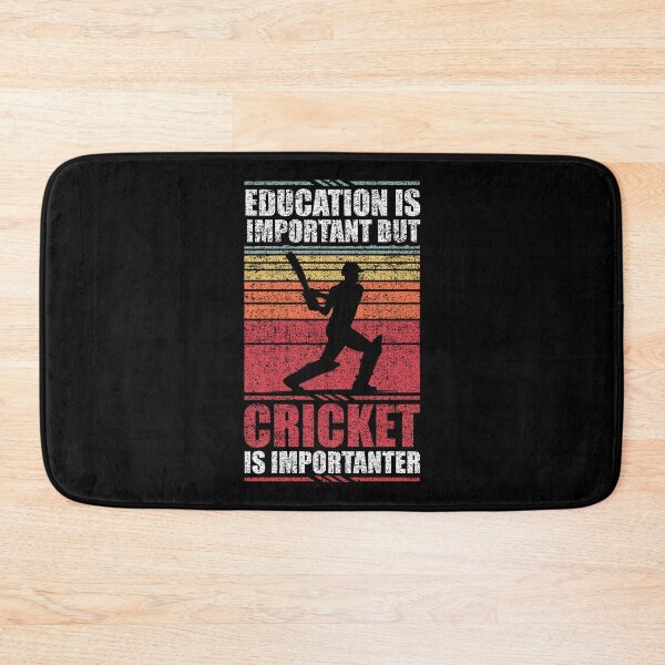 Item preview, Education Is Important But Cricket Is Importanter designed and sold by GabbyKash.