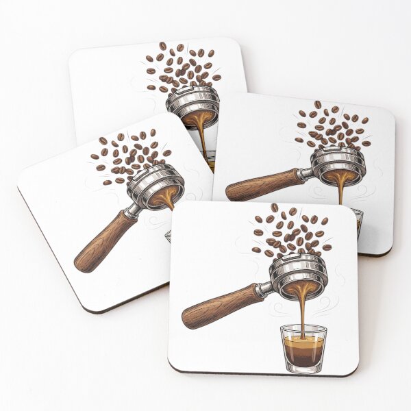 Item preview, Espresso Shot & Bottomless Portafilter designed and sold by FlatInkStudio.