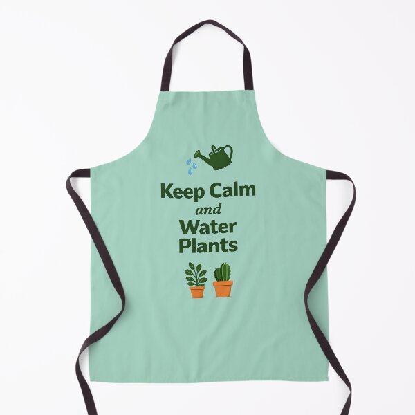 Item preview, Keep Calm and Water Plants – Funny Plant Lover Design designed and sold by blankTeeShirt.