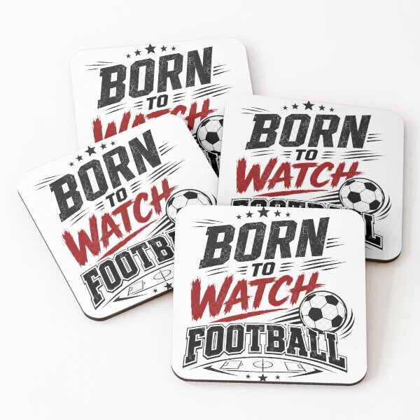 Item preview, Born to Watch Football Fan Design designed and sold by StyleLap.