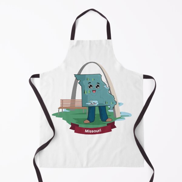 Item preview, Missouri Gateway Arch Mascot Cute St Louis designed and sold by Travel.Art.