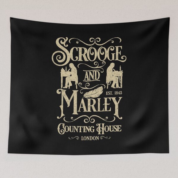 Item preview, Scrooge And Marley - Counting House designed and sold by Candywrap Studio.