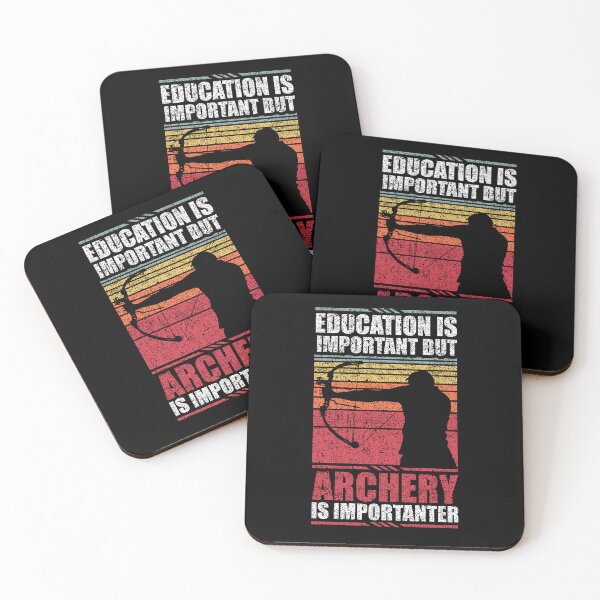 Item preview, Education Is Important But Archery Is Importanter designed and sold by GabbyKash.