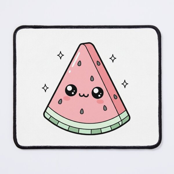 Item preview, Sparkling Happy Kawaii Watermelon Slice designed and sold by Sprklebrand.