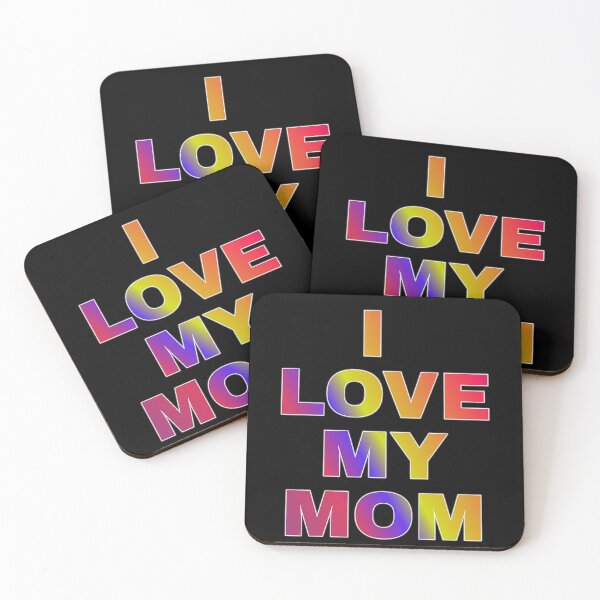 Item preview, I Love My Mum designed and sold by ZooStateofMind.