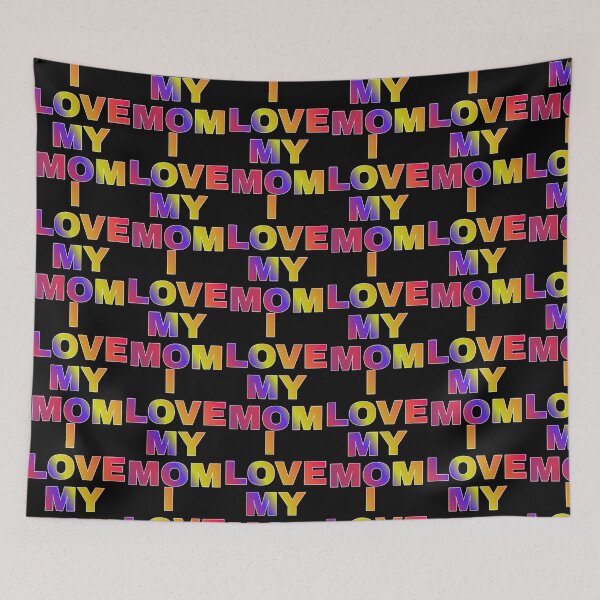 Item preview, I Love My Mum designed and sold by ZooStateofMind.