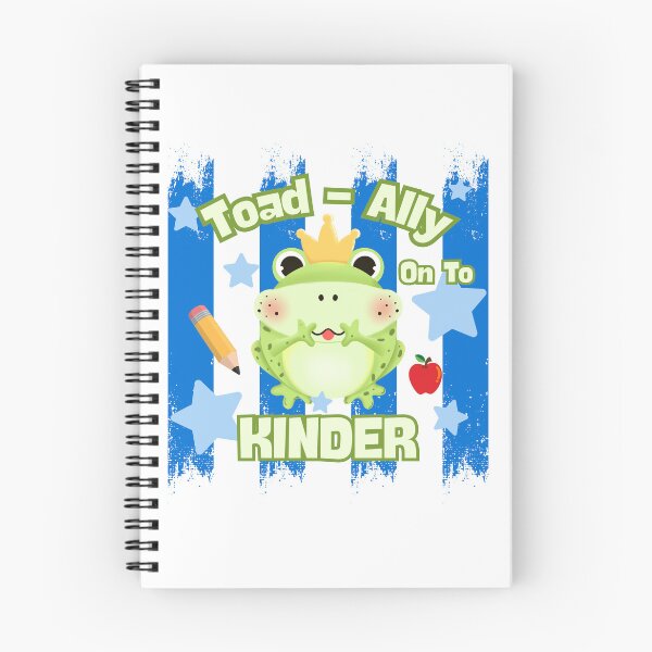 Item preview, Cute Toad-Ally On To Kinder Frog Back To School designed and sold by poonzapoon.