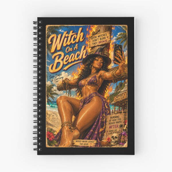 Item preview, Black Witch on a Beach  designed and sold by FilMate.