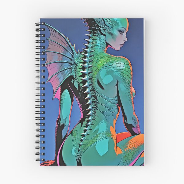 Item preview, Sensual Alien Dragon Queen designed and sold by XenX Alien Art.