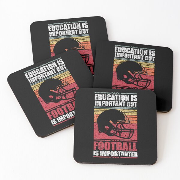 Item preview, Education Is Important But Football Is Importanter designed and sold by GabbyKash.