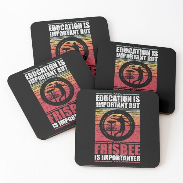 Item preview, Education Is Important But Frisbee Is Importanter   designed and sold by GabbyKash.