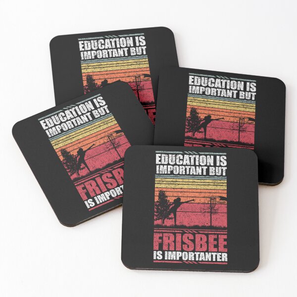 Item preview, Education Is Important But Frisbee Is Importanter   designed and sold by GabbyKash.