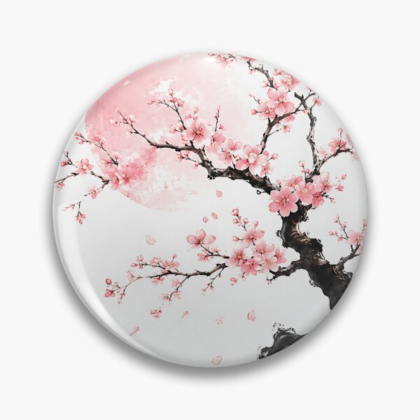 Item preview, Blushing Sakura Moon Tree  designed and sold by Jaideep Walia.