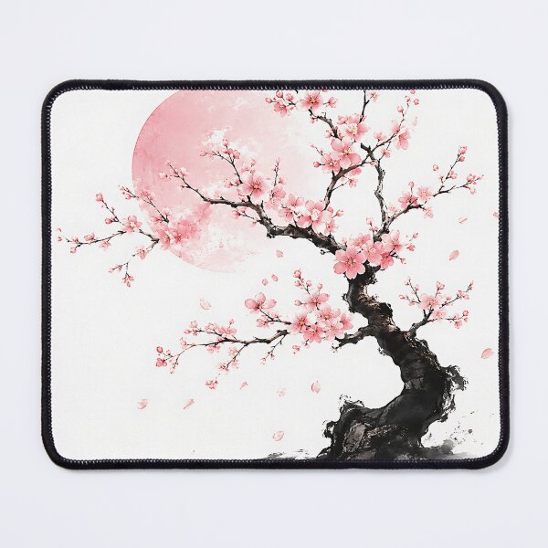 Item preview, Blushing Sakura Moon Tree  designed and sold by Jaideep Walia.