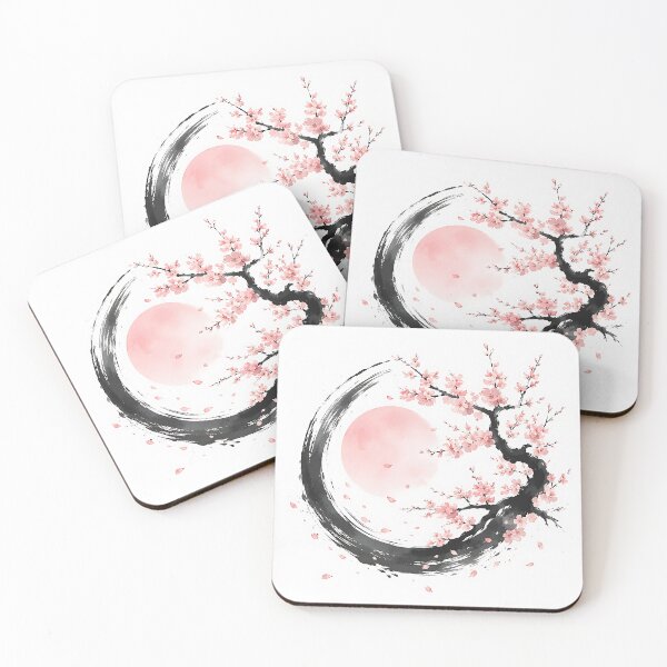 Item preview, Moonlit Sakura Circle  designed and sold by Jaideep Walia.